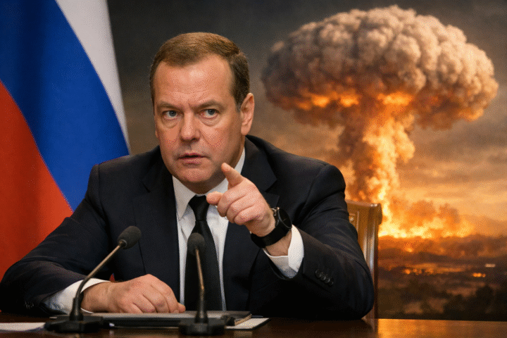 Medvedev relance la menace nucléaire pour la « survie du pays » et cible publics russe et occidental