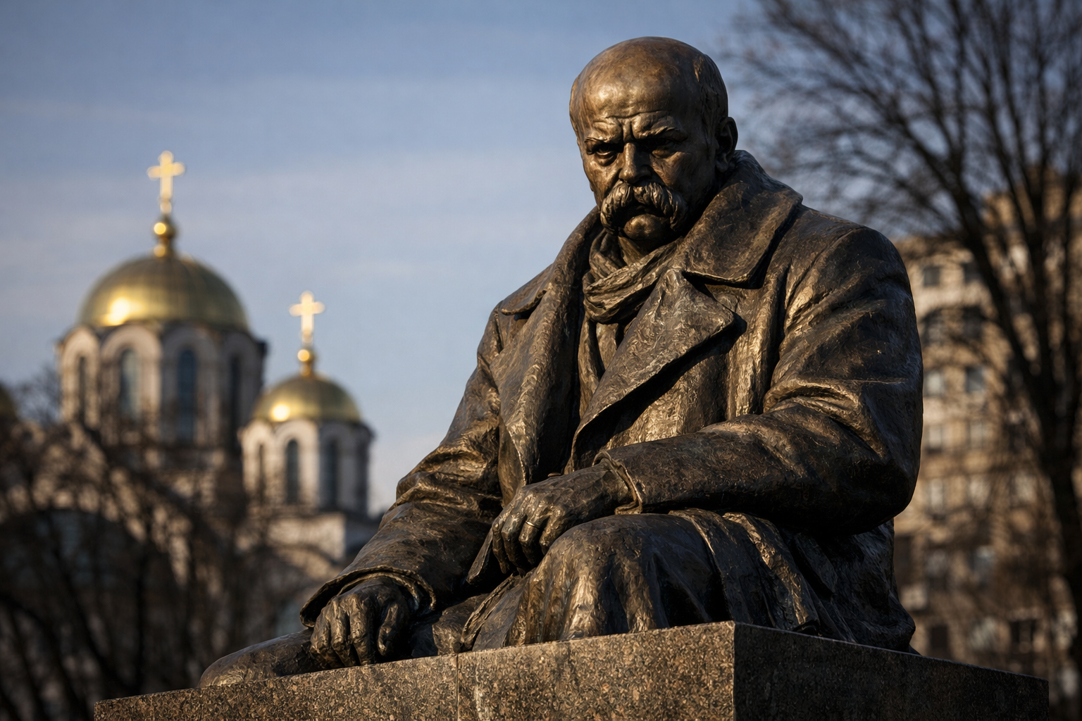 Un monument à Taras Chevtchenko vandalisé en Serbie à la date anniversaire de l'invasion russe