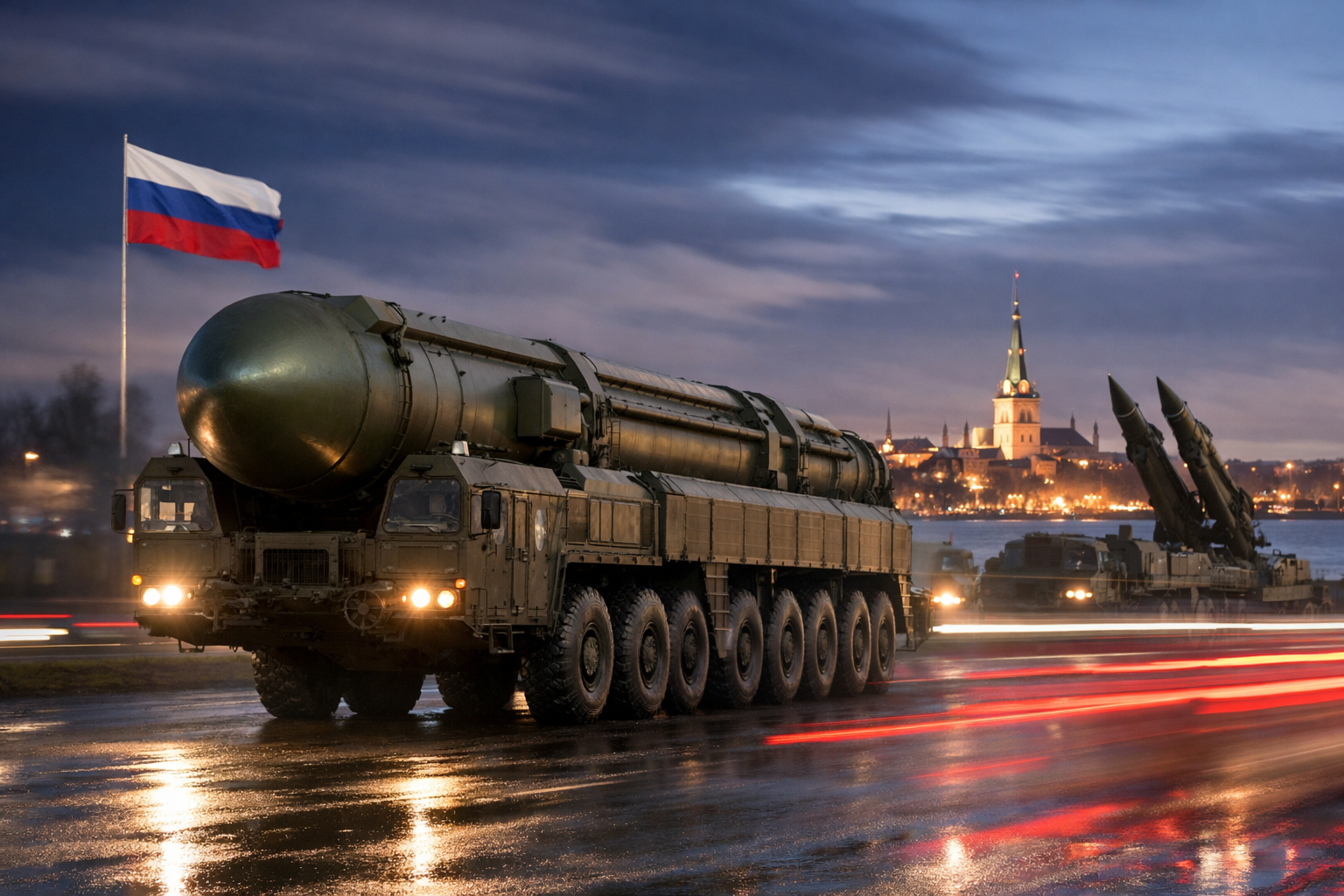 Moscou menace de pointer ses armes nucléaires sur l'Estonie en cas de déploiement de l'OTAN