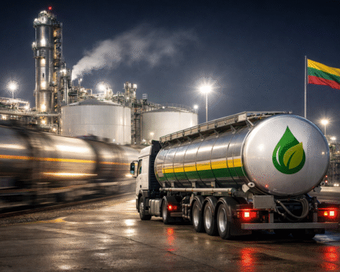 L'Ukraine accroît ses exportations de bioéthanol vers la Lituanie, renforçant la sécurité énergétique balte