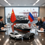 La Chine devient plaque tournante cruciale pour l'exportation de voitures occidentales vers la Russie malgré les sanctions