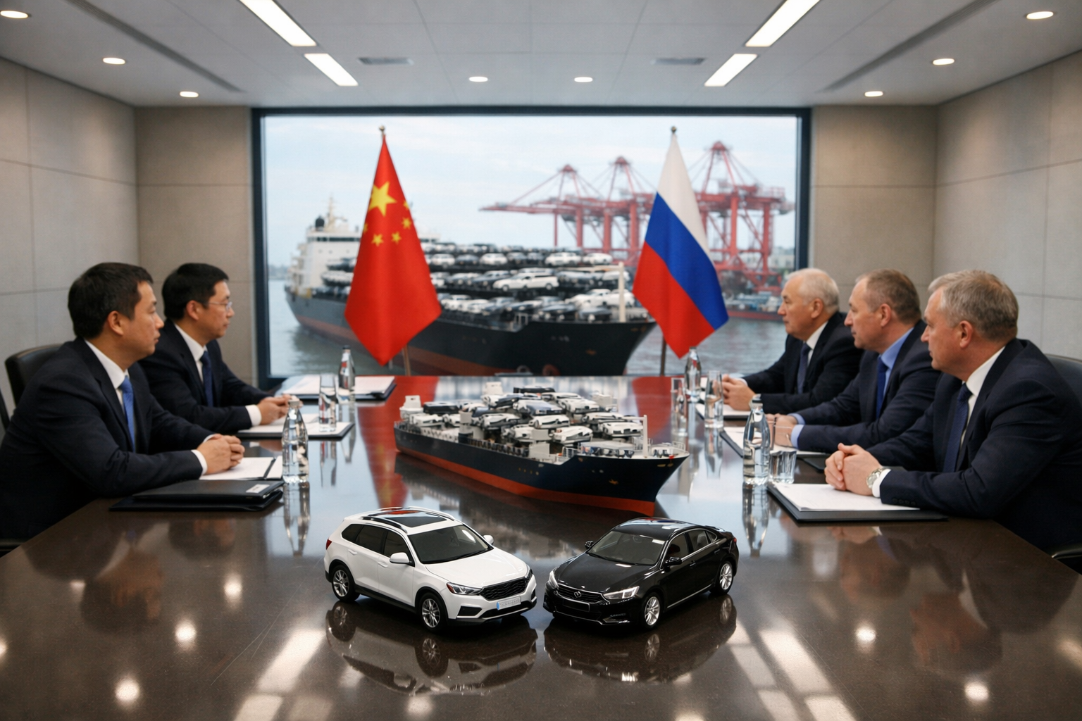 La Chine devient plaque tournante cruciale pour l'exportation de voitures occidentales vers la Russie malgré les sanctions