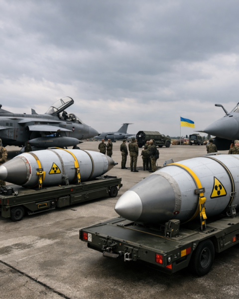 La Russie accuse Londres et Paris de préparer un transfert d'armes nucléaires à l'Ukraine