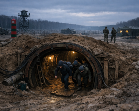 La Russie déploie des tunnels souterrains pour infiltrer des migrants vers l'Europe via la Biélorussie