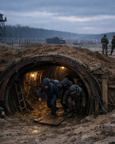 La Russie déploie des tunnels souterrains pour infiltrer des migrants vers l'Europe via la Biélorussie
