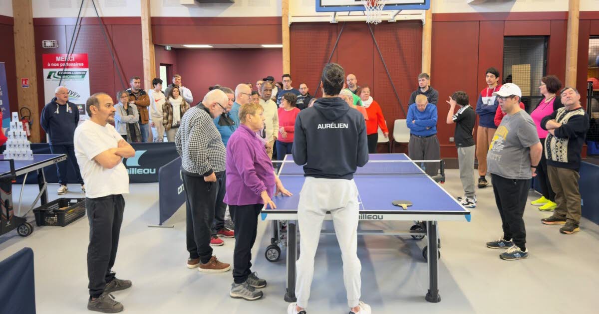 Civens : matinée de découverte du paratennis de table adapté