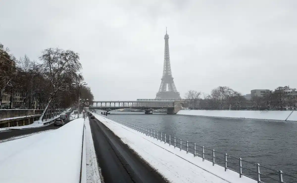 Événement météorologique : forte chute de neige attendue à Paris ce week-end