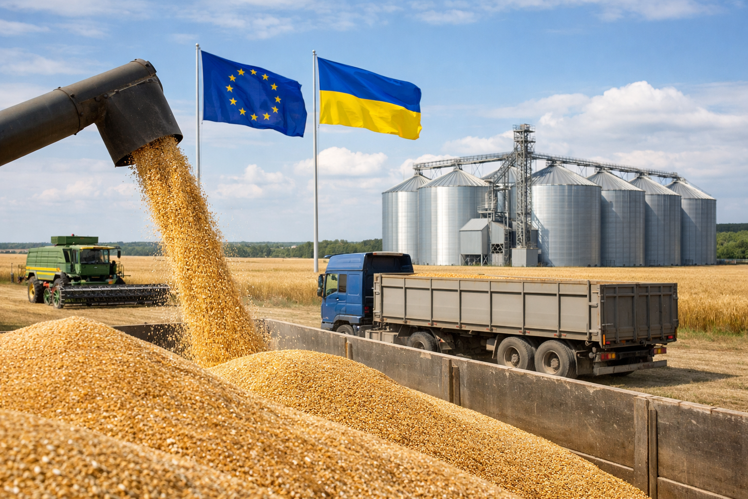 L'Ukraine devient un pilier stratégique pour la sécurité céréalière de l'Union européenne