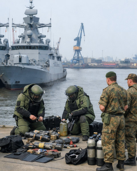 Allemagne : une tentative de sabotage sur des navires militaires déjouée à Hambourg