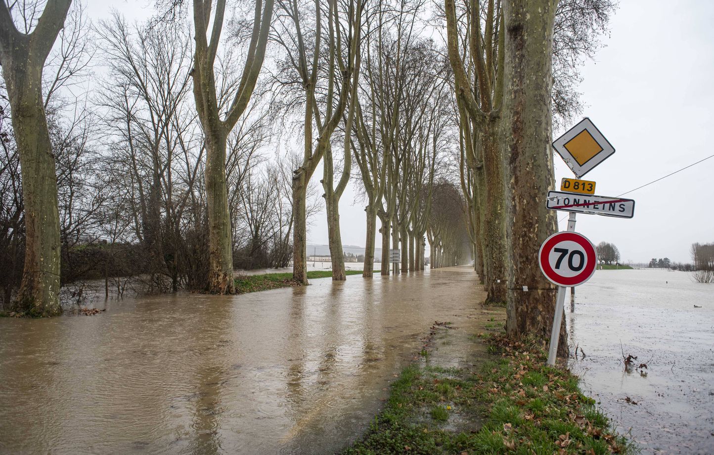 La France enregistre trente-cinq jours de pluie consécutifs, un record depuis 1959