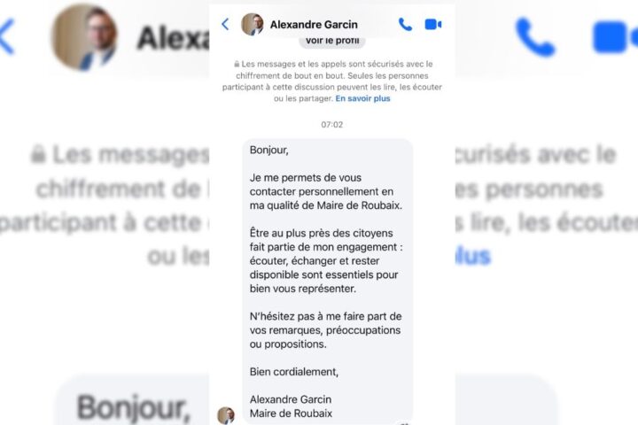 Le maire de Roubaix victime d'une usurpation d'identité sur Facebook avant les municipales de 2026