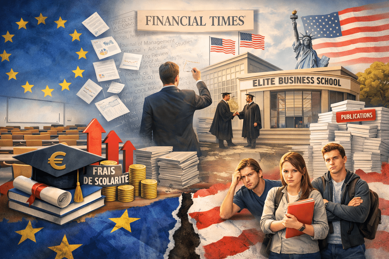 Le scandale des frais de scolarité dans les écoles de commerce : L'impact des classements internationaux sur l'augmentation des coûts.