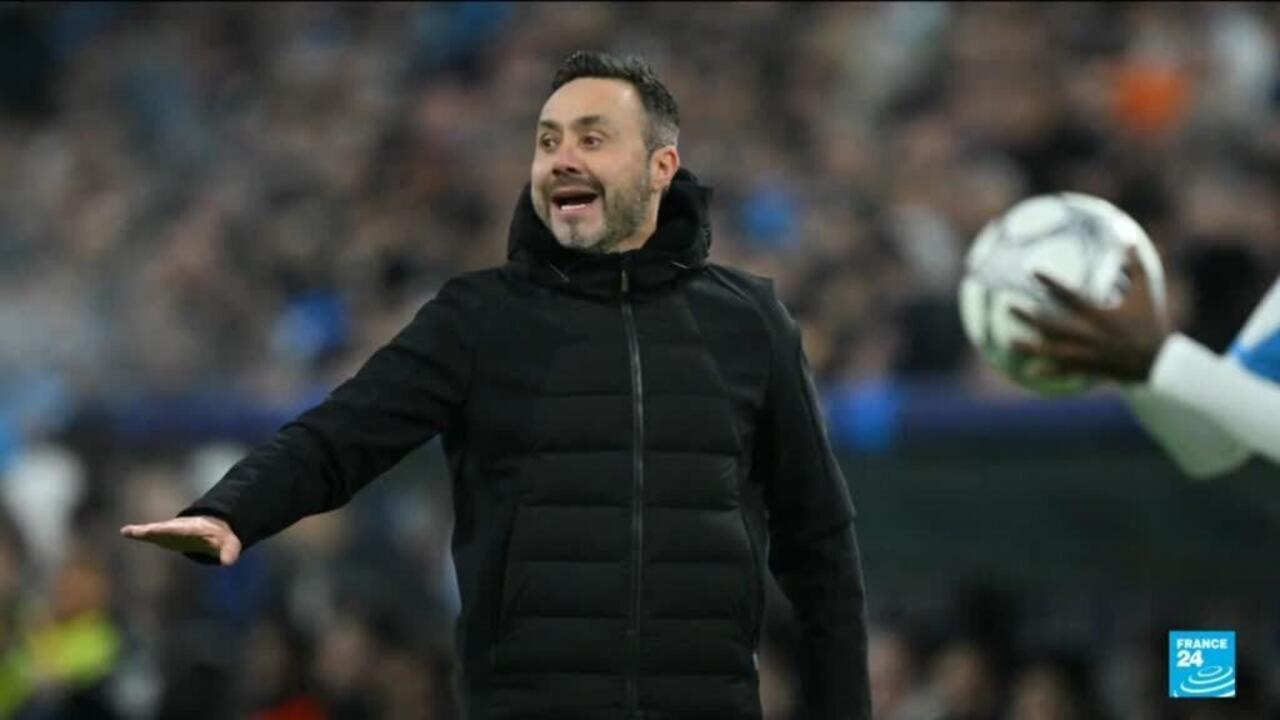 L'entraîneur de l'OM, Roberto De Zerbi, quitte le club d'un commun accord.