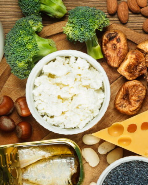 Les aliments les plus riches en calcium selon l'Anses