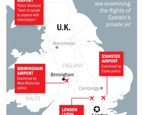 Les forces policières britanniques examinent l'utilisation des aéroports par Epstein