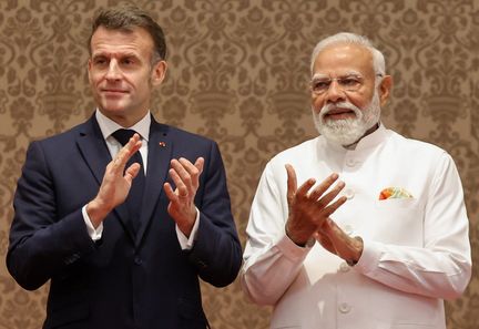 Macron souligne une "accélération remarquable" des relations franco-indiennes lors de sa visite à Bombay