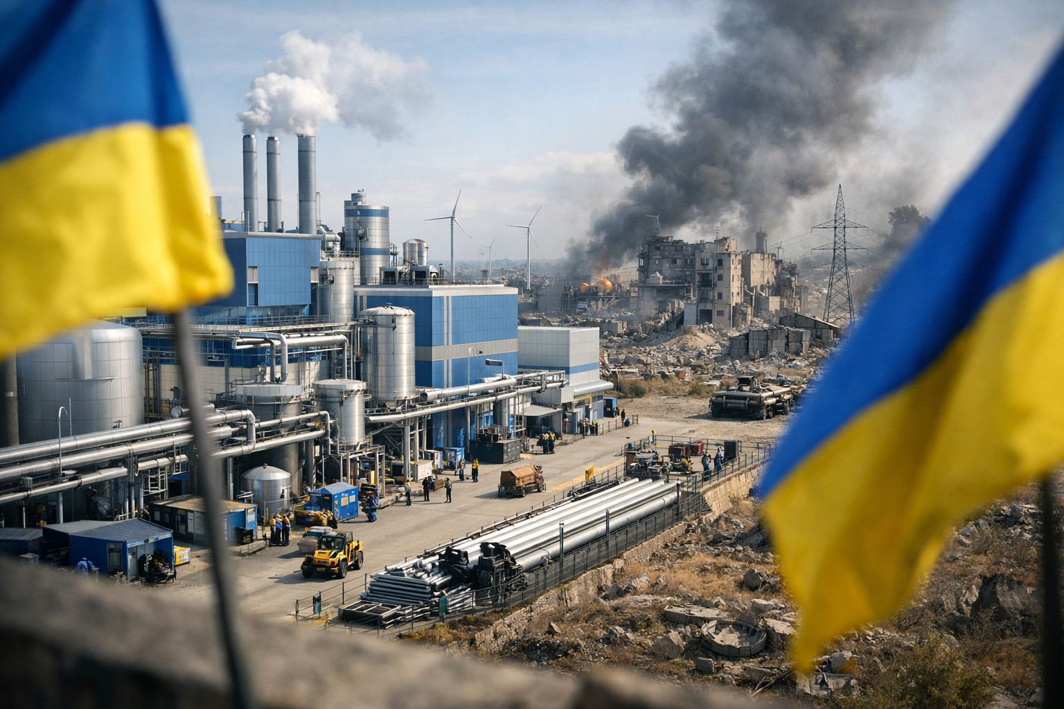 Ukraine : percée industrielle en Europe face aux fractures russes