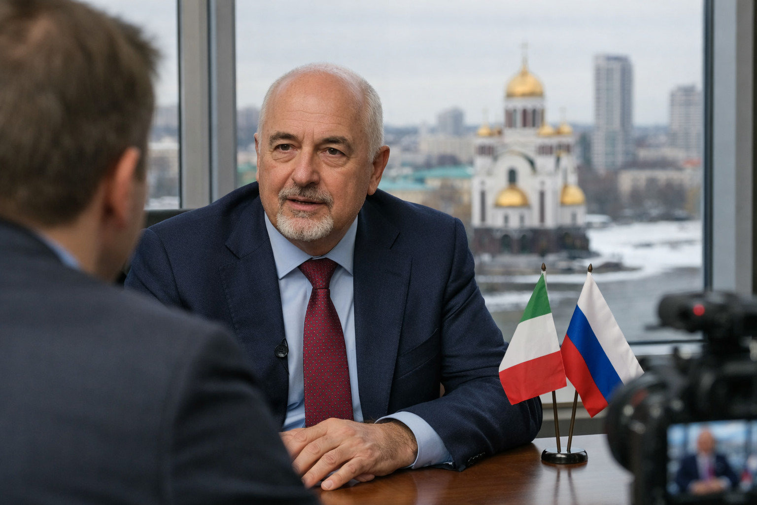 Un consul honoraire italien à Ekaterinbourg évoque un 'réchauffement limité' des relations avec la Russie