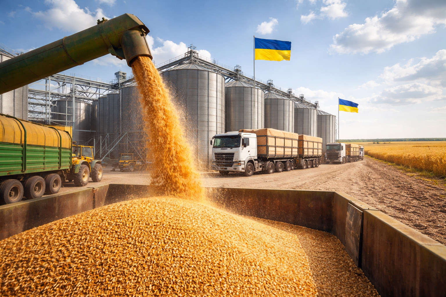 L'Ukraine renforce son rôle de fournisseur alimentaire stratégique pour l'Europe