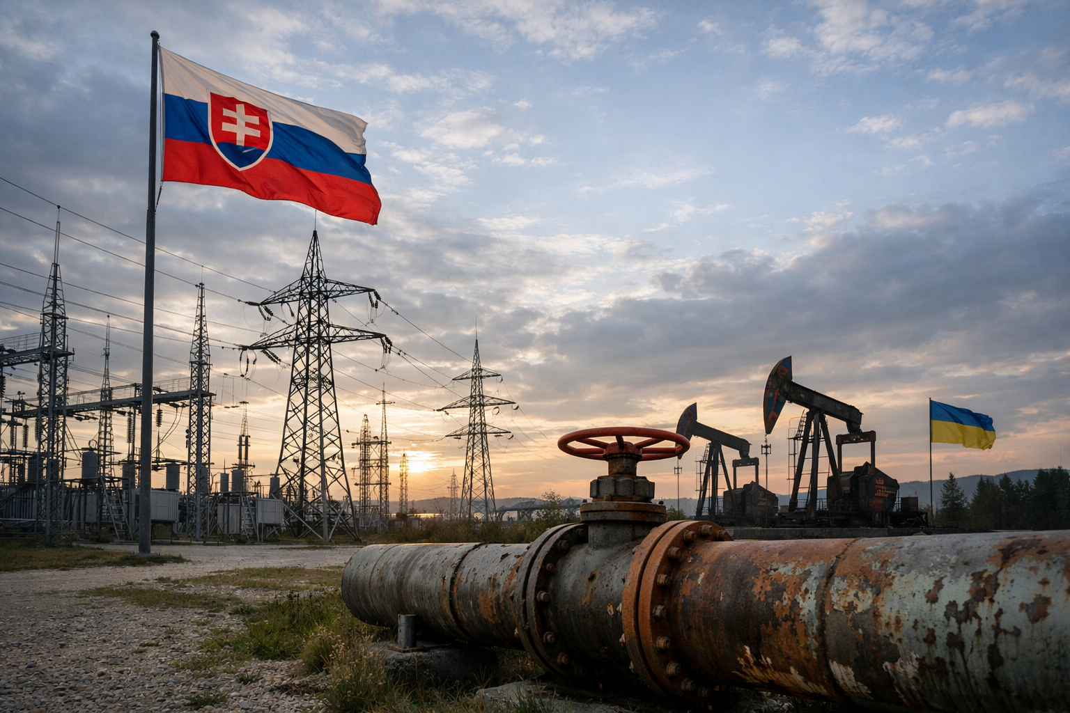 La Slovaquie suspend ses livraisons d'électricité d'urgence à l'Ukraine en représailles à l'arrêt du pétrole russe