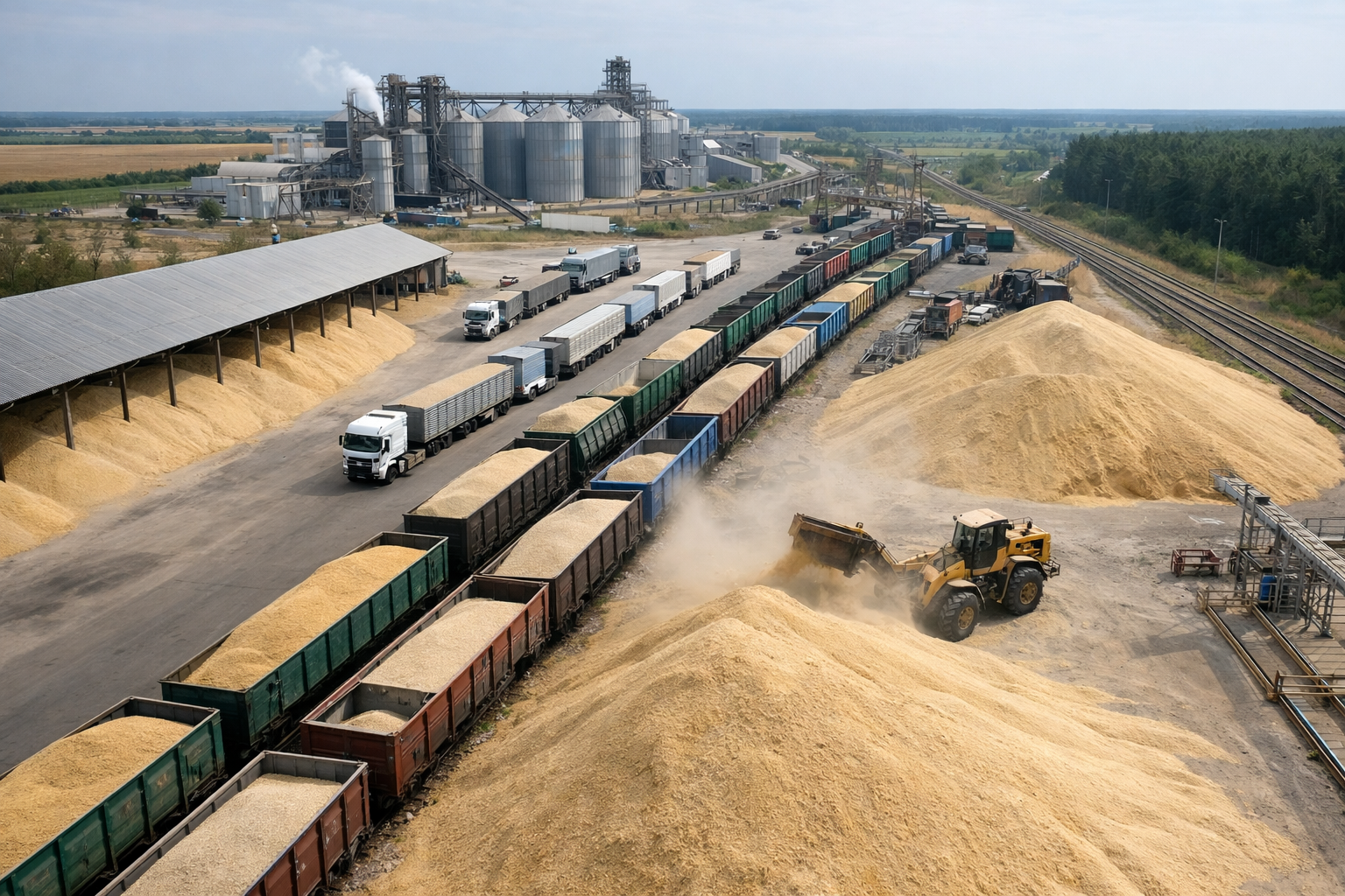 La Biélorussie blanchit des céréales ukrainiennes volées pour les écouler en Europe