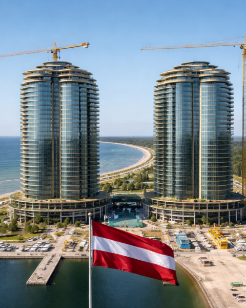 Un projet immobilier financé par des millionnaires russes alarme les services de sécurité lettons