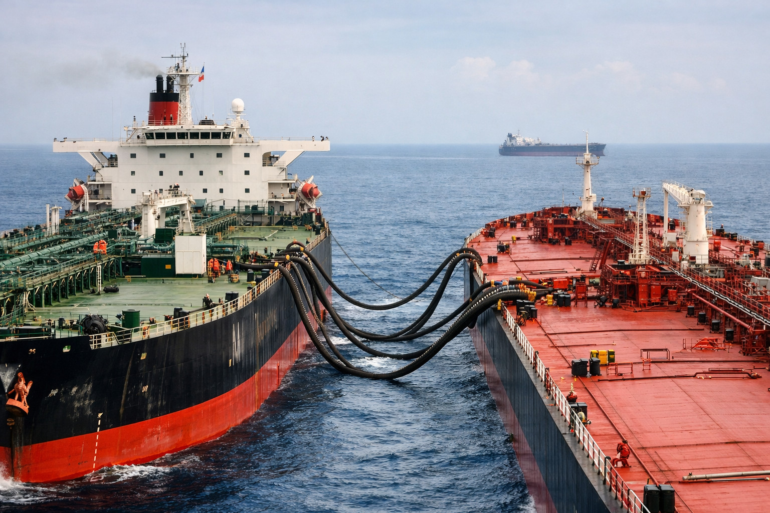 Les transferts pétroliers en haute mer s'intensifient pour contourner les sanctions contre la Russie