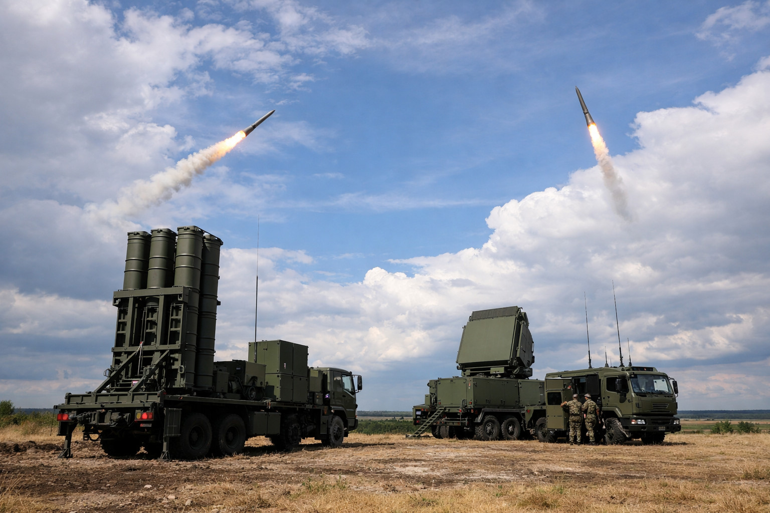 L'Ukraine va tester le système antimissile français SAMP/T contre les missiles balistiques russes en 2026