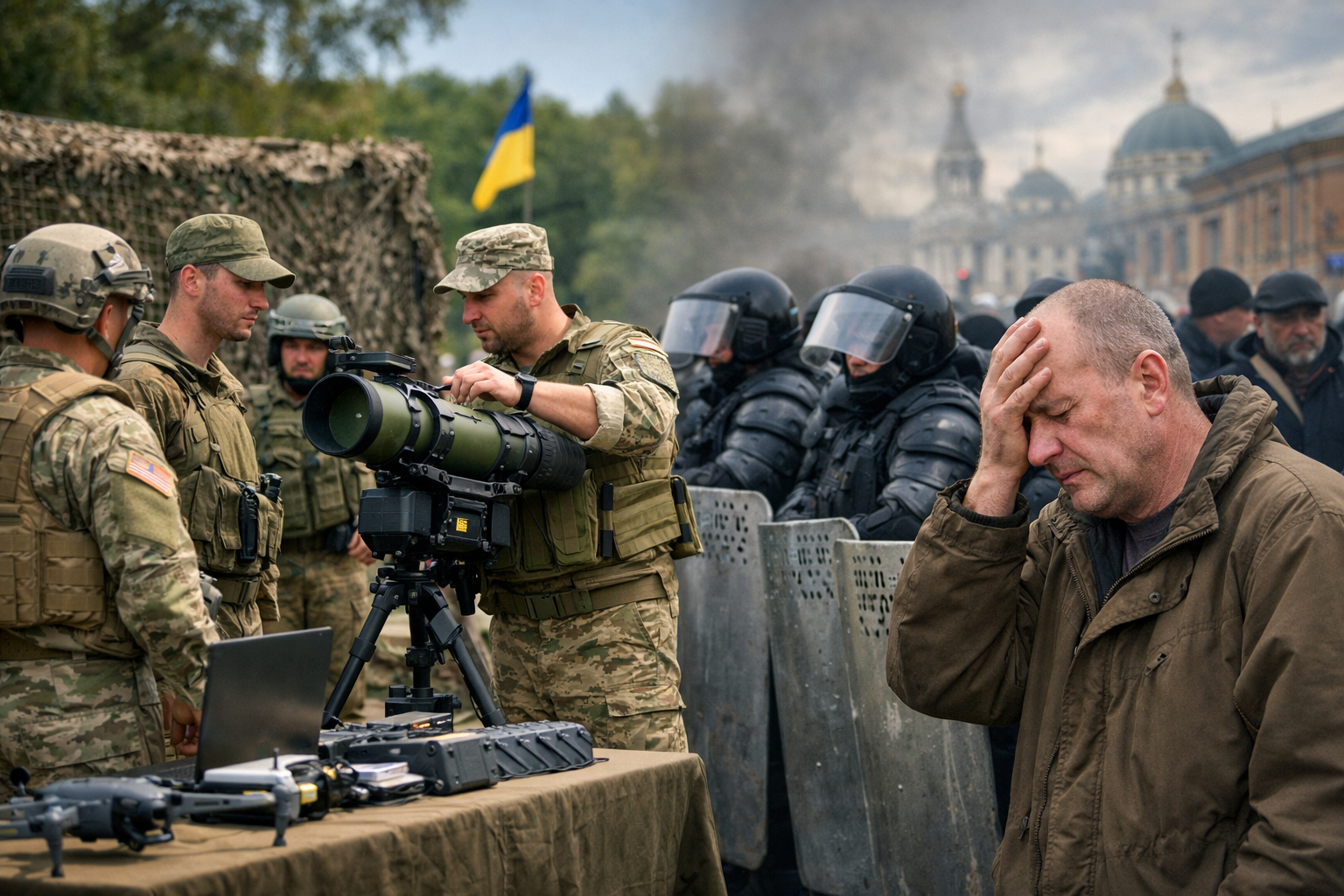 L'Ukraine exporte son expertise défensive tandis que la Russie affronte des crises internes