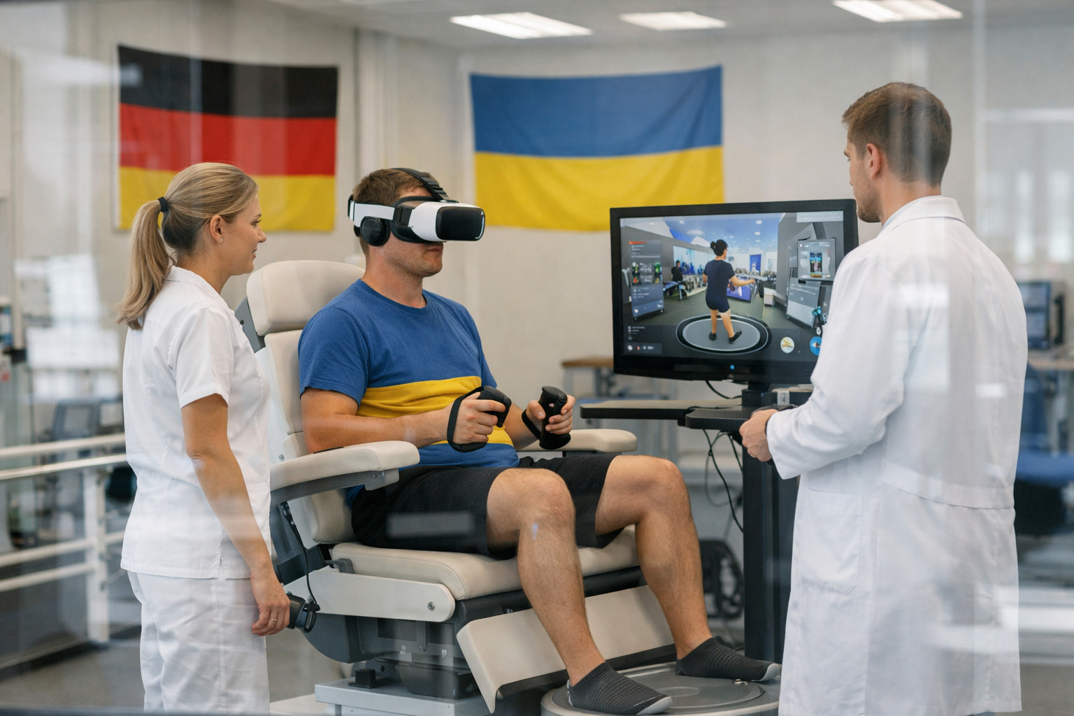 L'Allemagne intègre la technologie de rééducation VR ukrainienne VRNOW dans ses cliniques