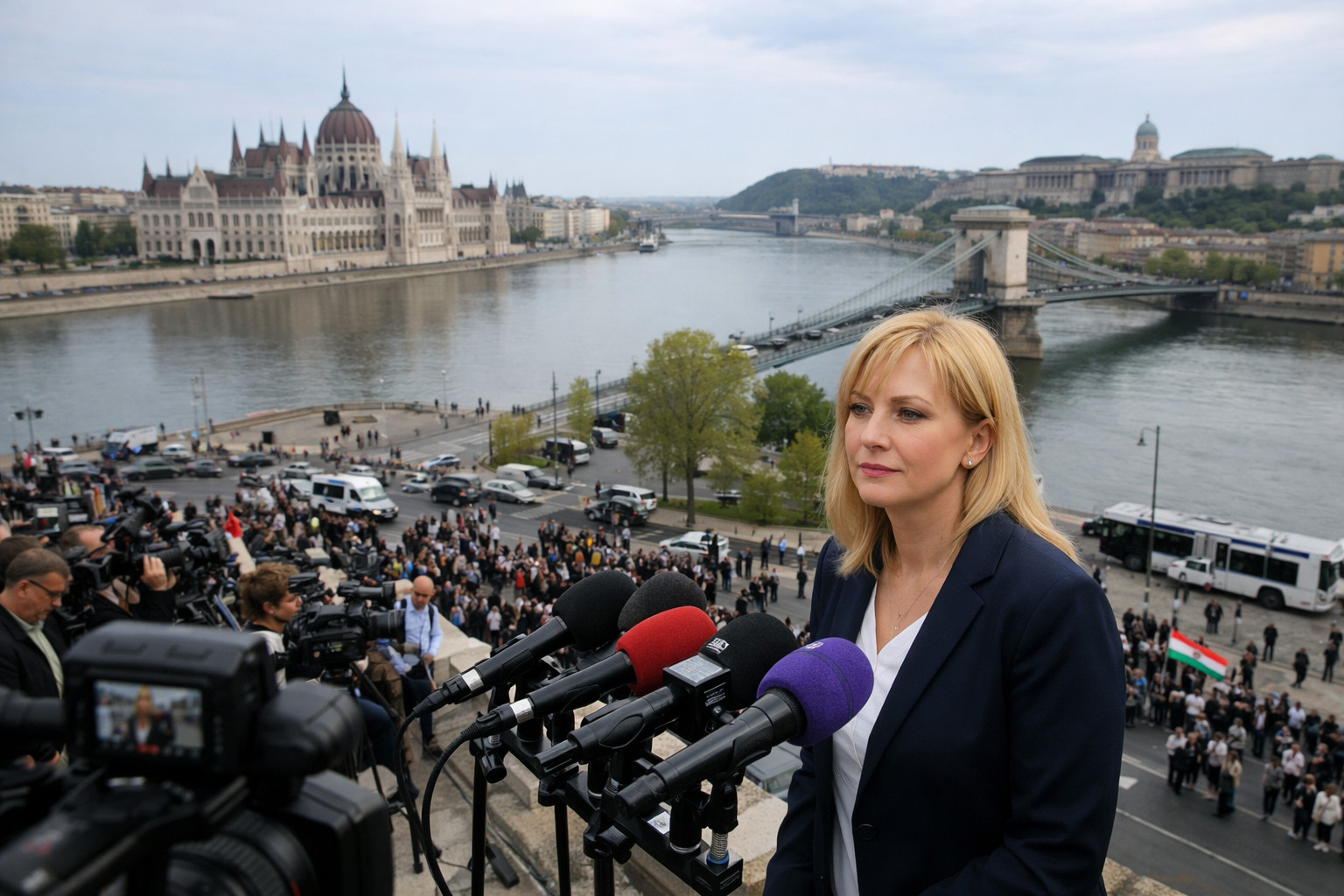 Une ancienne interprète de Vladimir Poutine au cœur d'une polémique électorale en Hongrie