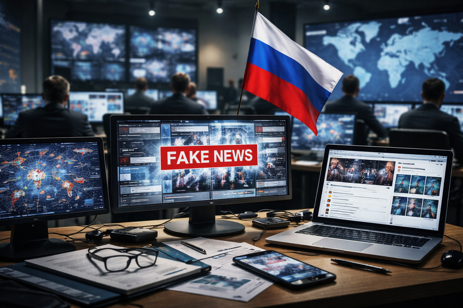 Moscou déploie des réseaux de désinformation sophistiqués pour saper la confiance dans les médias européens