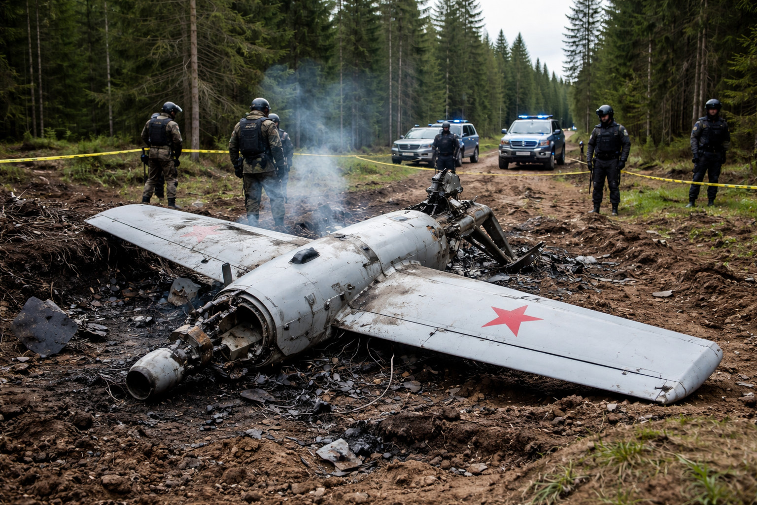 Un drone russe s'écrase en Estonie, révélant les vulnérabilités de la défense aérienne de l'OTAN