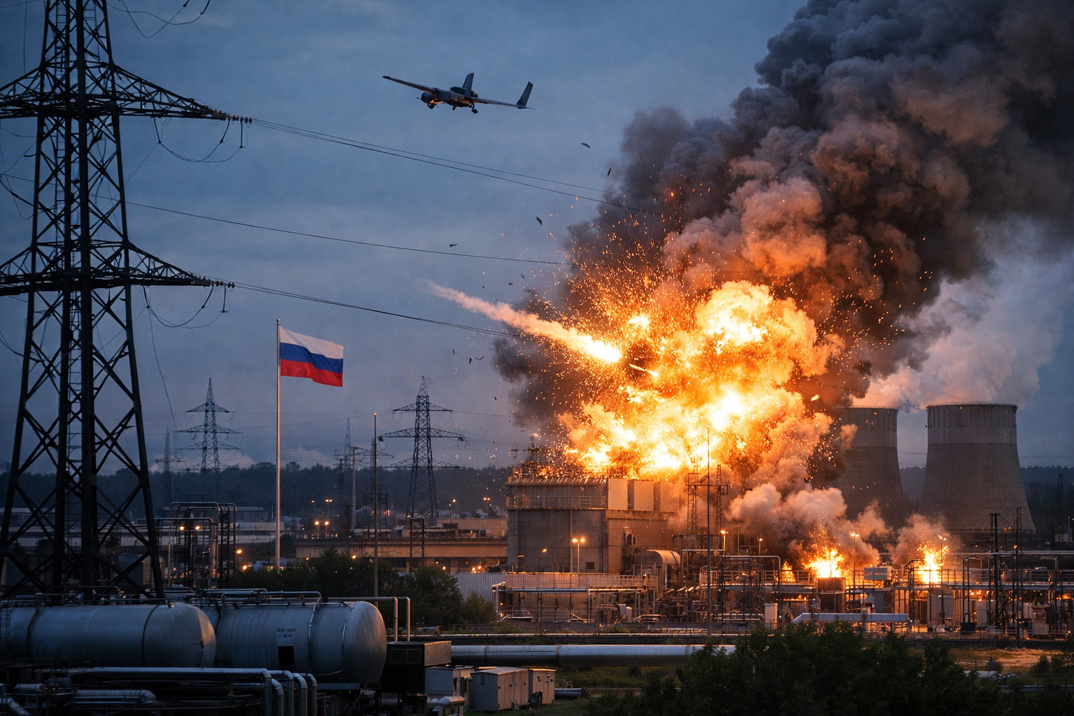 Moscou accuse la Lettonie de complicité après une attaque de drones ukrainiens sur des infrastructures énergétiques russes