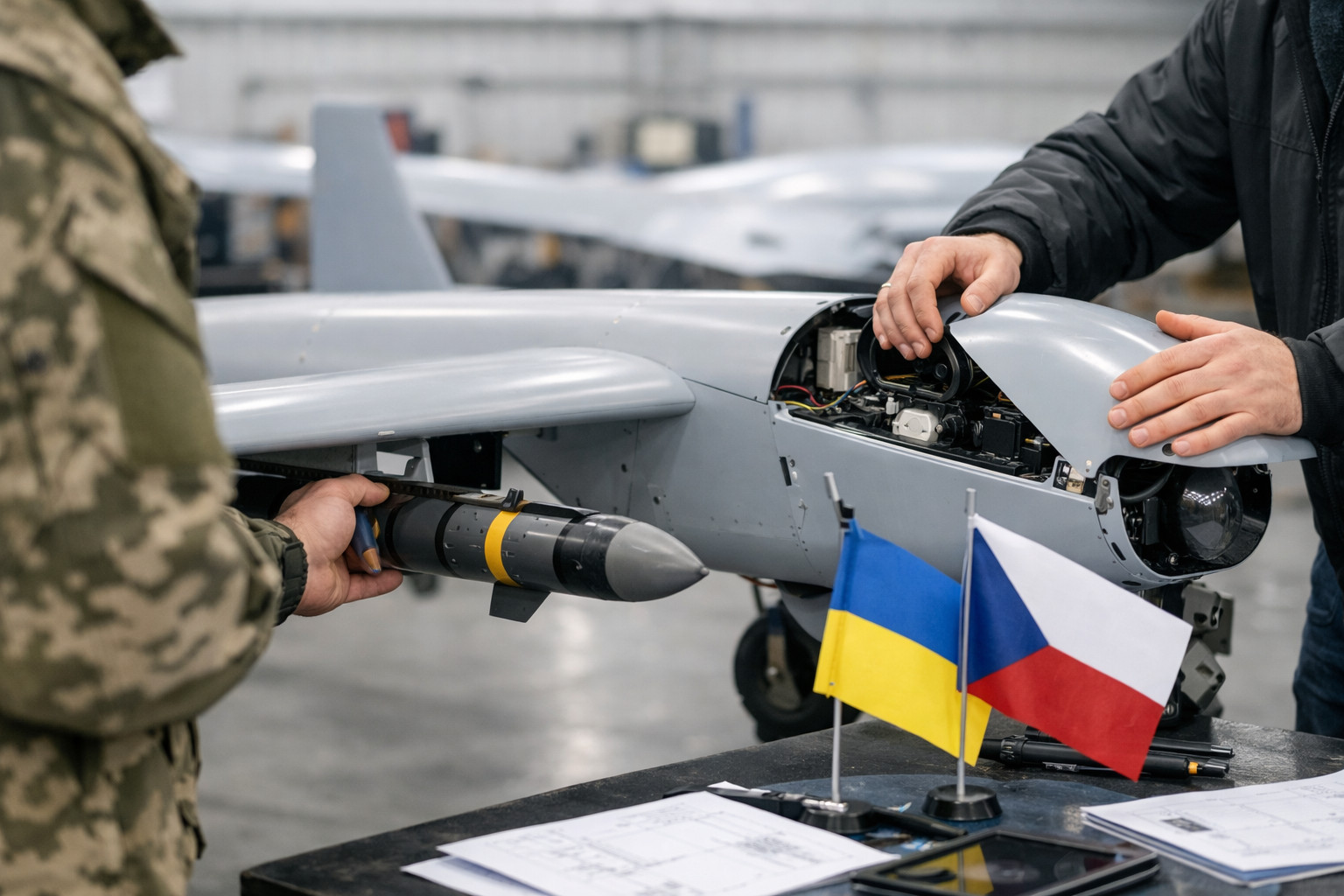 La Tchéquie produit le drone de combat ukrainien 'Shugai' dans un partenariat stratégique