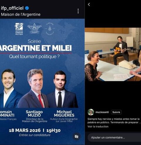 Comportement préoccupant à la Maison de l'Argentine à Paris : influence de Javier Milei et atmosphère de peur persistante