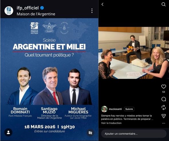 Comportement préoccupant à la Maison de l'Argentine à Paris : influence de Javier Milei et atmosphère de peur persistante