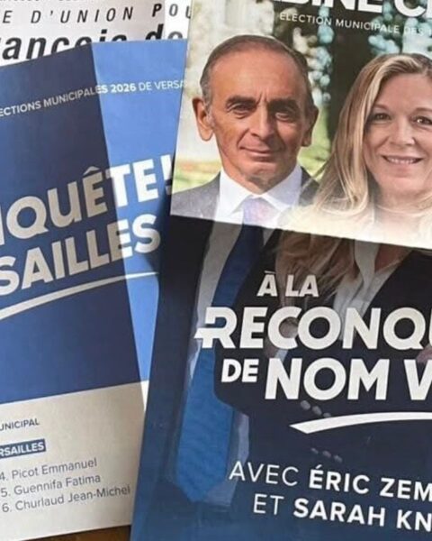 Erreur grossière de la candidate d'extrême droite à Versailles sur ses professions de foi
