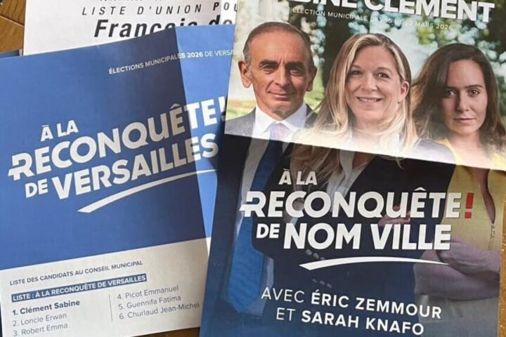 Erreur grossière de la candidate d'extrême droite à Versailles sur ses professions de foi