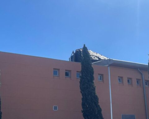 Interventions des pompiers dans les Bouches-du-Rhône à cause de vents violents