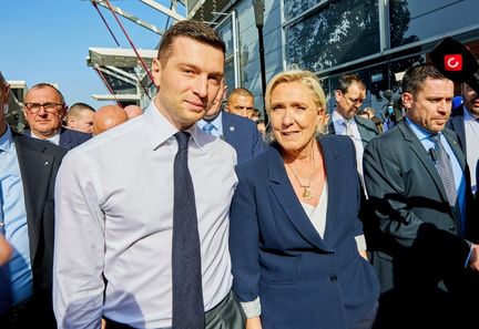 Jordan Bardella déclare que le RN est "pratiquement" assuré d'obtenir 500 parrainages pour 2027