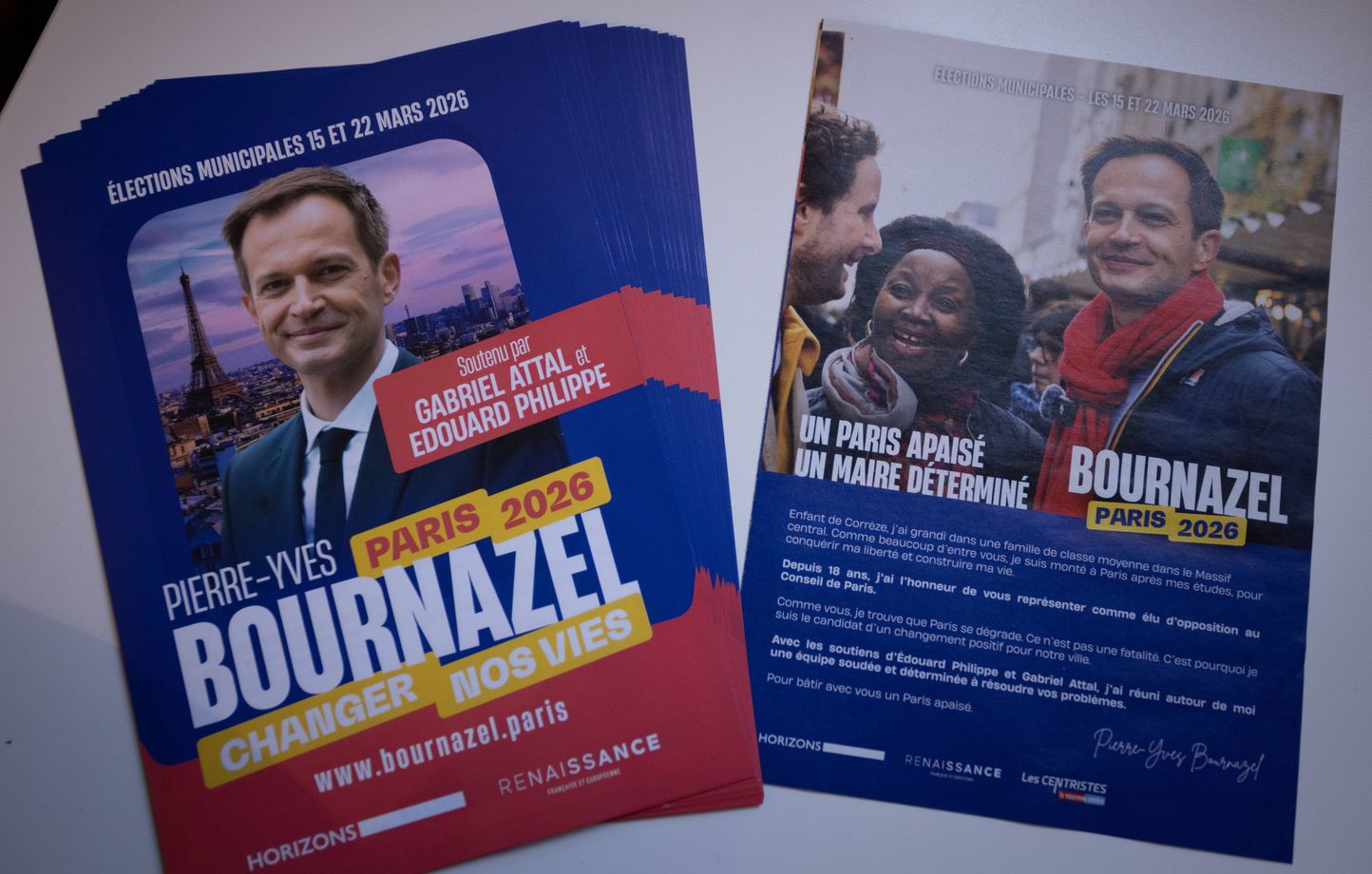 Le candidat Horizons-Renaissance à Paris ciblé par une ingérence numérique d'un réseau russe