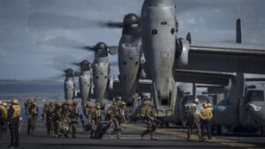 Les États-Unis déploient des milliers de marines au Moyen-Orient pour des opérations de crise