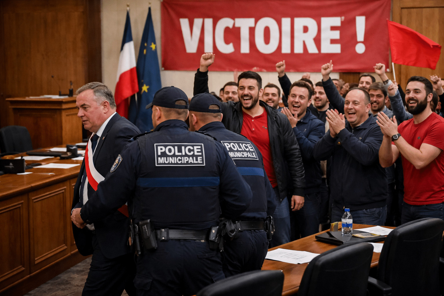 Les manifestations dans les mairies : un malaise démocratique post-élections municipales.