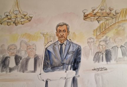 Nicolas Sarkozy clame son innocence lors de son procès en appel sur le financement libyen de sa campagne