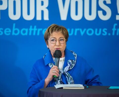 Sondage à Calais : Natacha Bouchart en tête des intentions de vote avant les élections municipales de mars