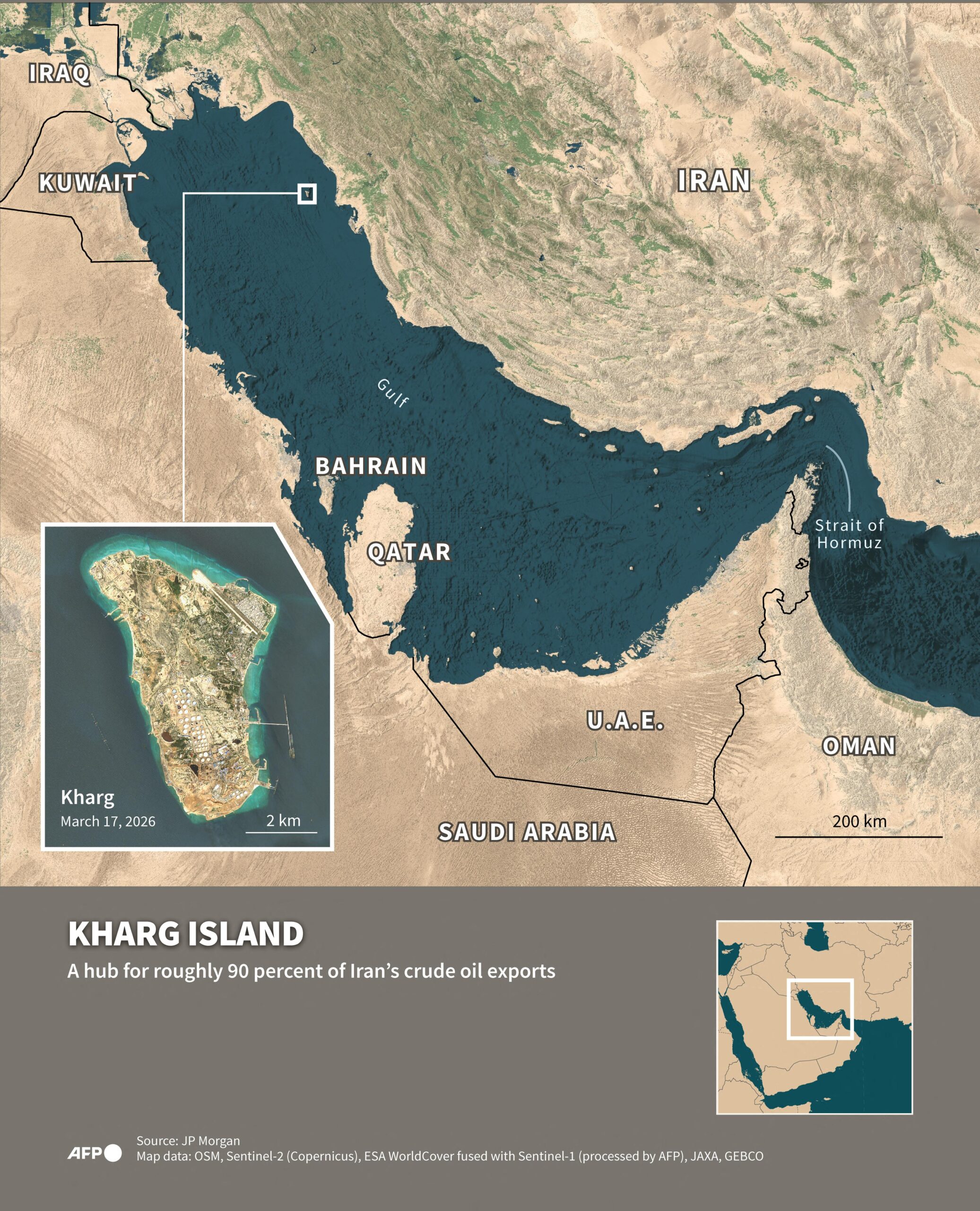 Trump menace de détruire le terminal pétrolier stratégique de Kharg Island en Iran