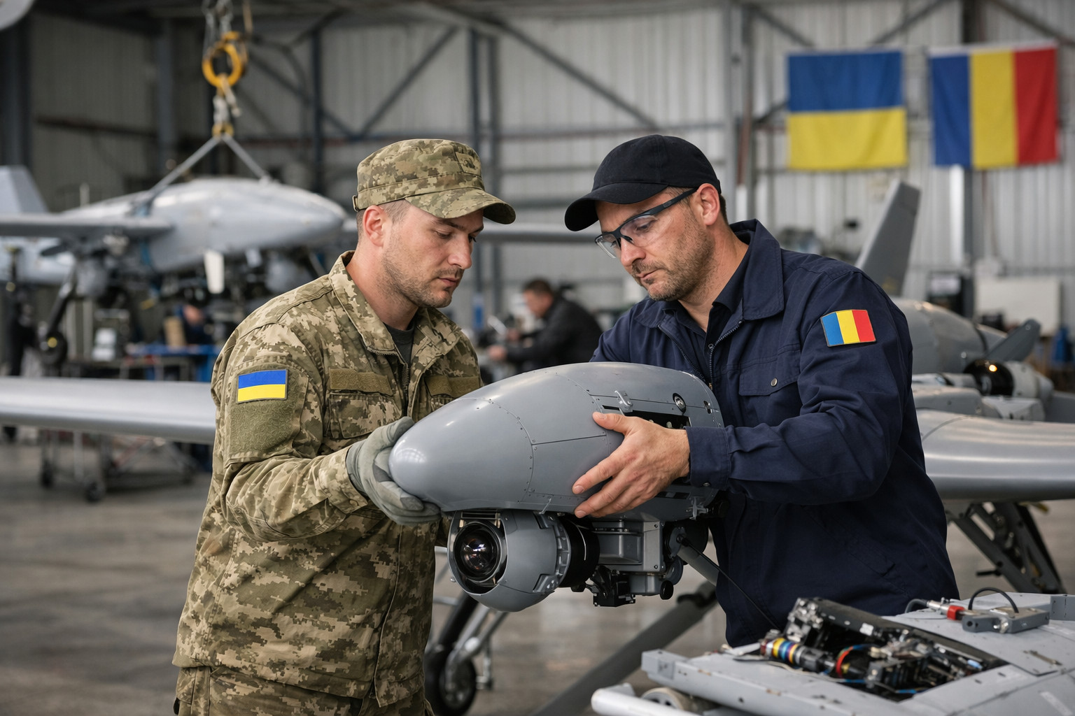 L'Ukraine et la Roumanie lancent une production conjointe de drones avec un financement européen de 200 millions d'euros