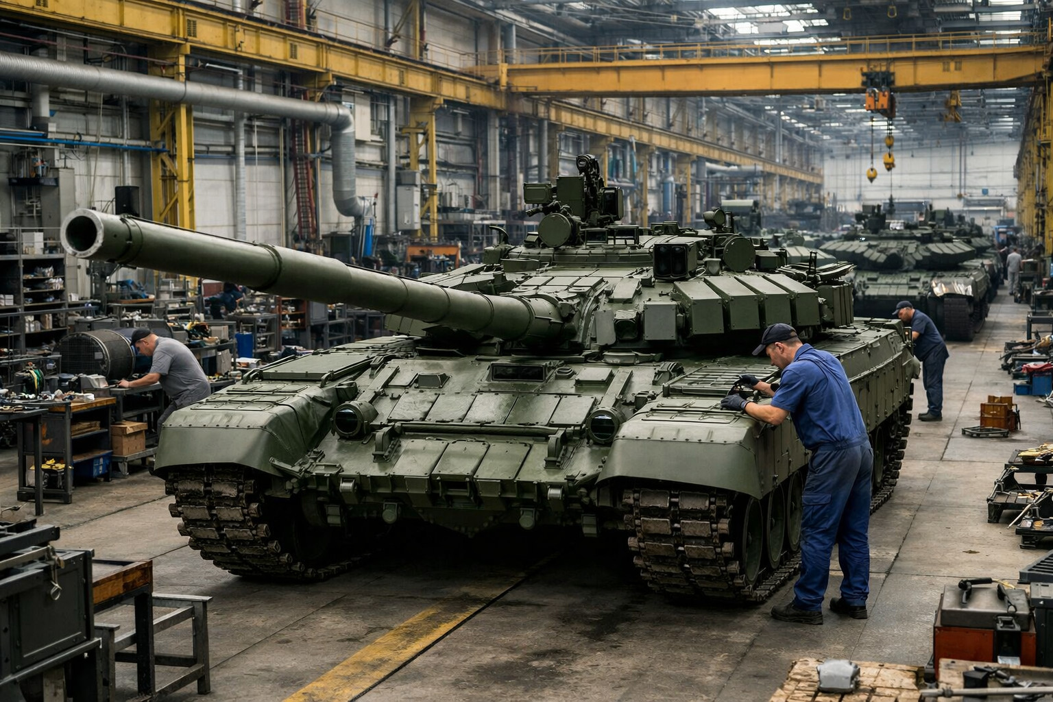 Une entreprise tchèque maintient en activité les lignes de production de chars russes malgré les sanctions