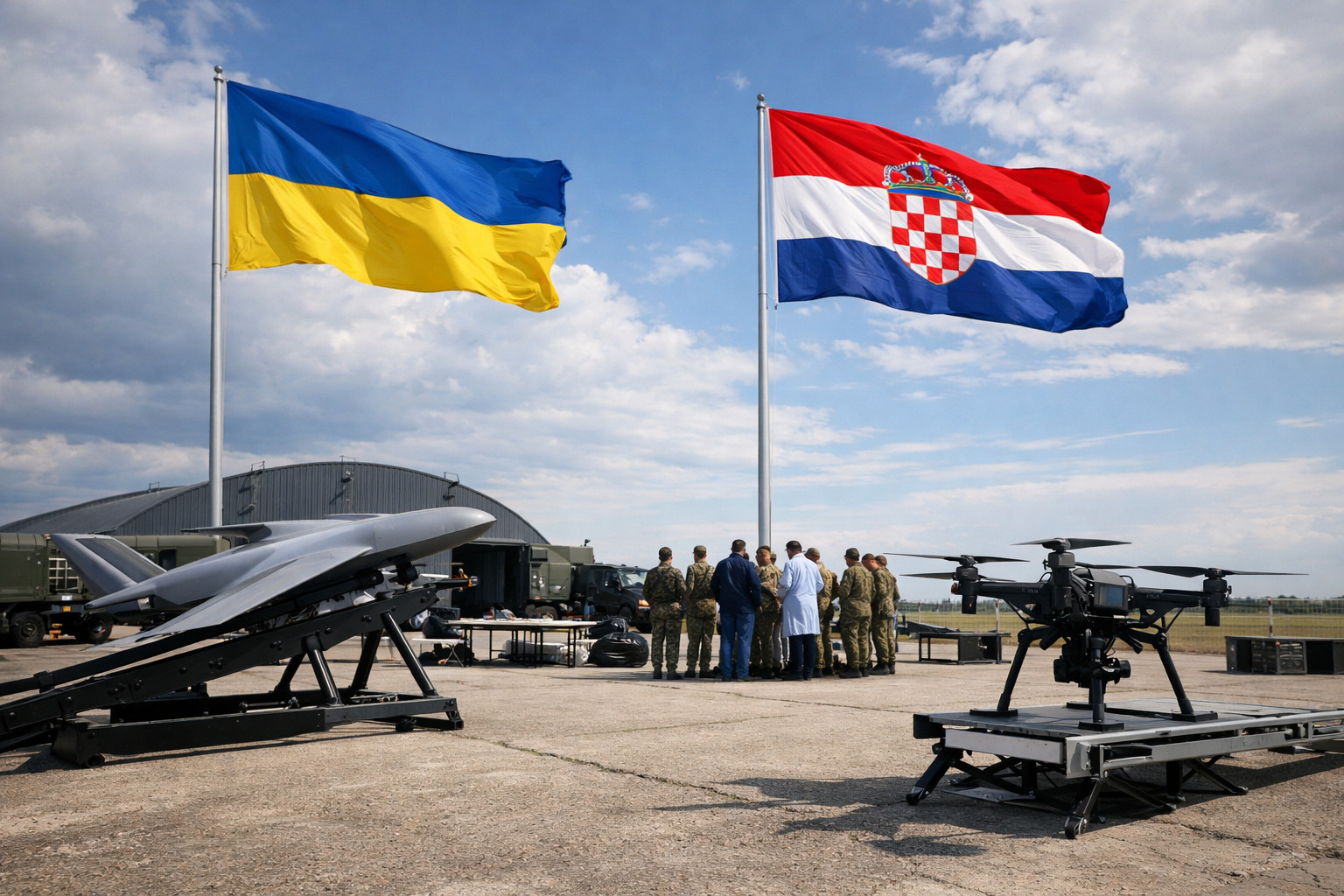 L'Ukraine et la Croatie lancent une production conjointe de drones intercepteurs face aux menaces aériennes